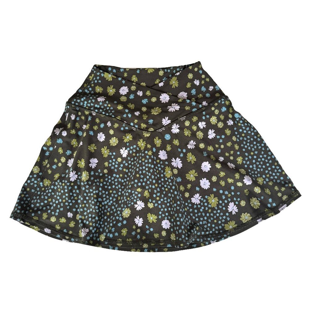 OFFLINE By Aerie Real Me Crossover Skirt Floral Tennis Golf Women Size Small